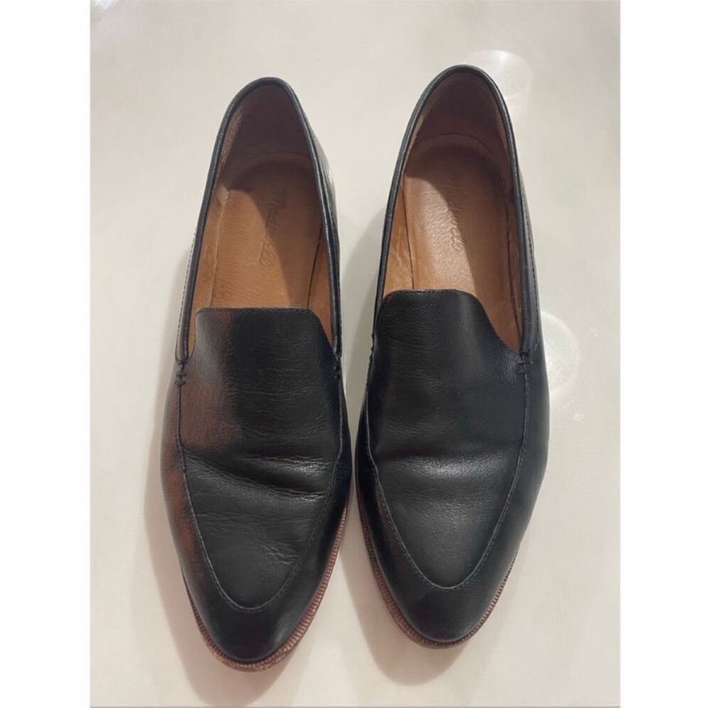 Madewell Frances Loafer Black Leather size 9 - Picture 2 of 6
